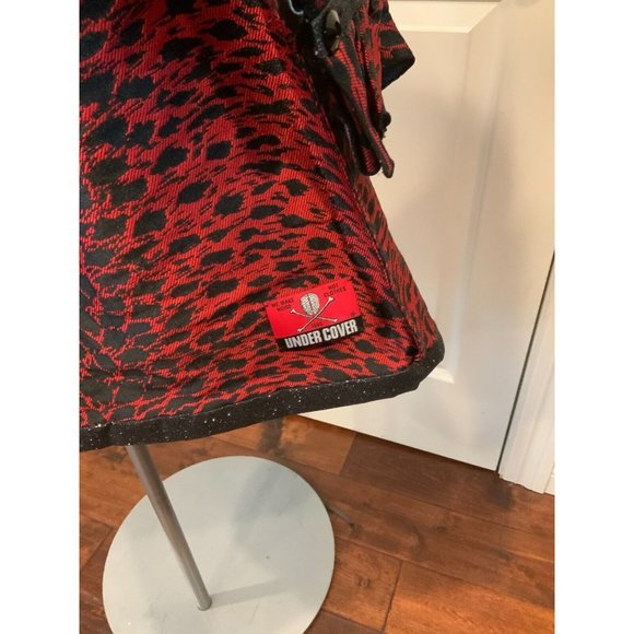 Undercover Jun Takahashi Red & Black Splatter Skater Dress, Size 2 NWT! - Picture 8 of 9